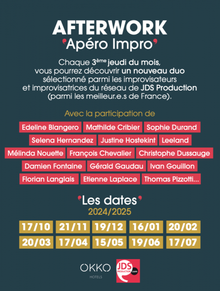 Afterwork apéro impro by JDS Production